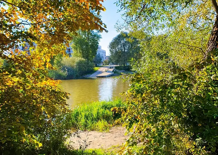 Cofy - Near-centrally Located, Quiet District, Air-conditioning, Free Parking, 24-7 Express Check-in-out, Close To Nature, Everything Need For Living! * Tartu